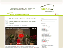 Tablet Screenshot of greencar.at